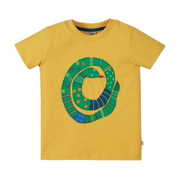 FRUGI - AVERY APPLIQUE TOP - KURZARM T- SHIRT -