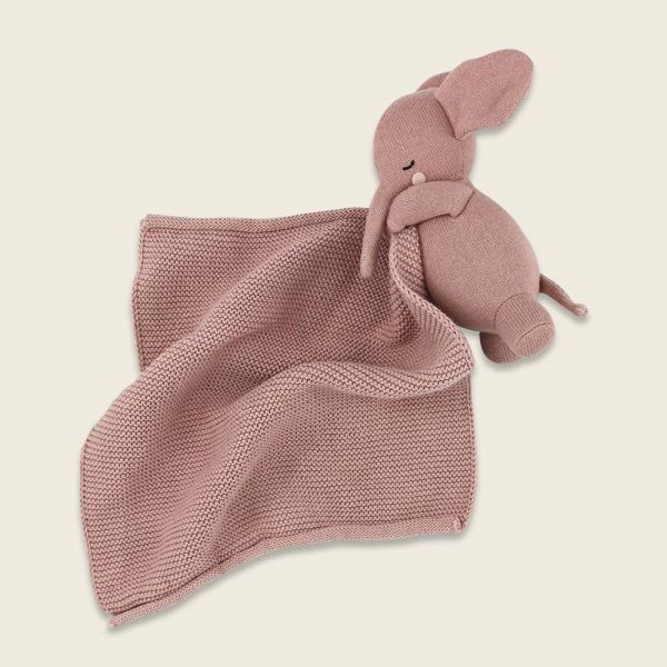 AVA&YVES - KUSCHELTUCH MIT ELEFANT - FAWN