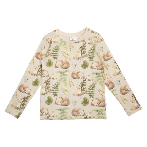 MARTINEX - NAP TIME SHIRT - LANGARMSHIRT - BEIGE