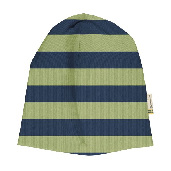 MAXOMORRA - HAT STRIPE - BIO STREIFENMÜTZE