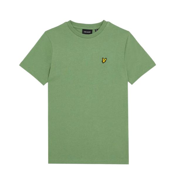 LYLE & SCOTT - PLAIN T-SHIRT - KURZARM T- SHIRT - SMOKE GREEN