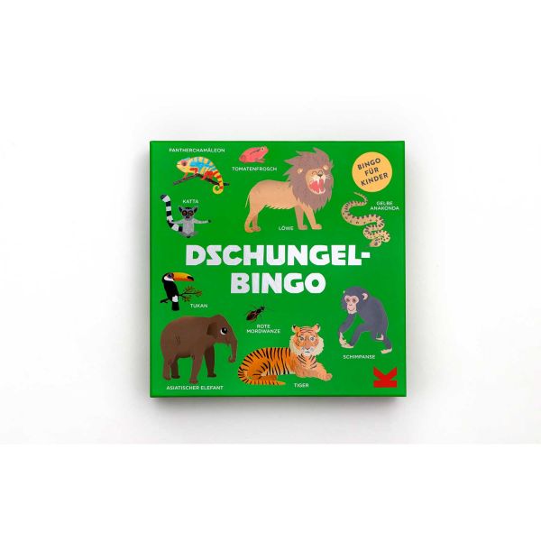 LAURENCE KING - DSCHUNGEL BINGO - TIERBINGO FÜR KINDER