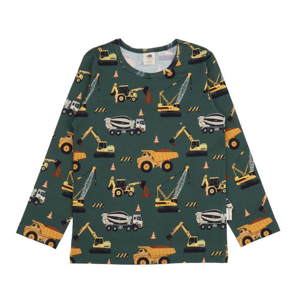 WALKIDDY - CRAZY MACHINES-SHIRT - LANGARMSHIRT - GREEN