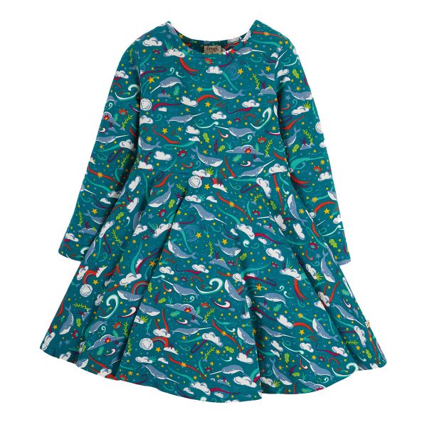 FRUGI - SOFIA SKATER DRESS - LANGARMKLEID