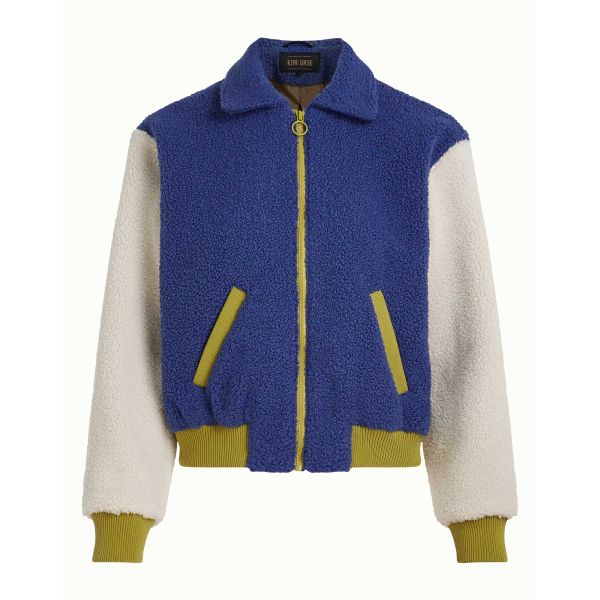 KING LOUIE - FAY JACKET TEDDY - DAMEN FLEECE JACKE