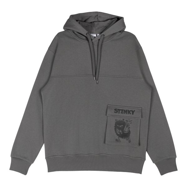 MARTINEX - KAINO HOODIE - KAPUZENPULLOVER FÜR ERWACHSENE - DGREY