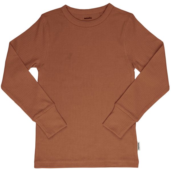 MEYADEY - TOP LS - LANGARMSHIRT - CLAYSTONE