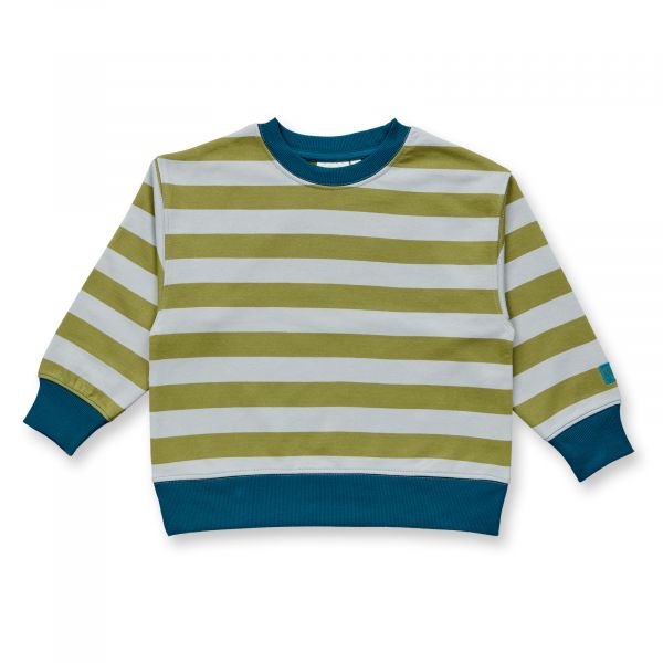 SENSE ORGANICS - DARI SWEATER - PULLOVER - AOP FLOWERS MAUVE