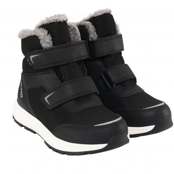 VIKING - EQUIP WARM WP 2V - STRAPAZIERFÄHIGER, WASSERDICHTER UND ISOLIERTER MITTELHOHER KINDERSCHUH