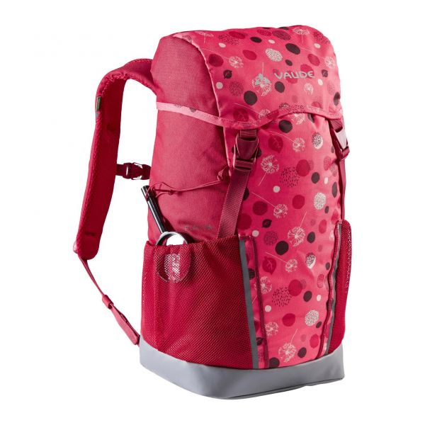 VAUDE - PUCK 14 - KINDERRUCKSACK FÜR DEN ALLTAG UND ZUM WANDERN - BRIGHT PINK/CRANBERRY