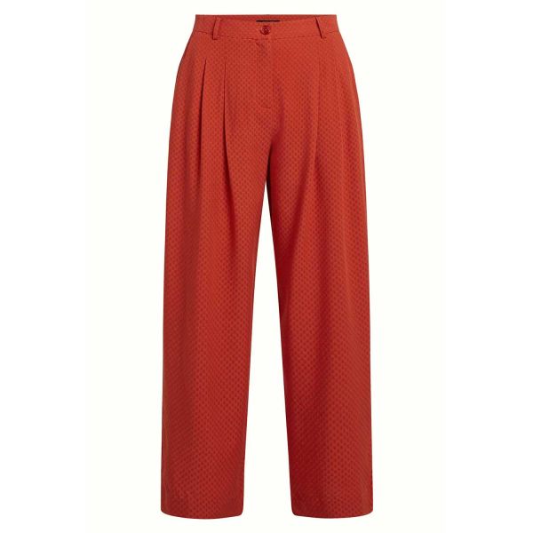 KING LOUIE - FINTAN CROPPED PANTS DENIZ - DAMEN HOSE - SUMMER FIG
