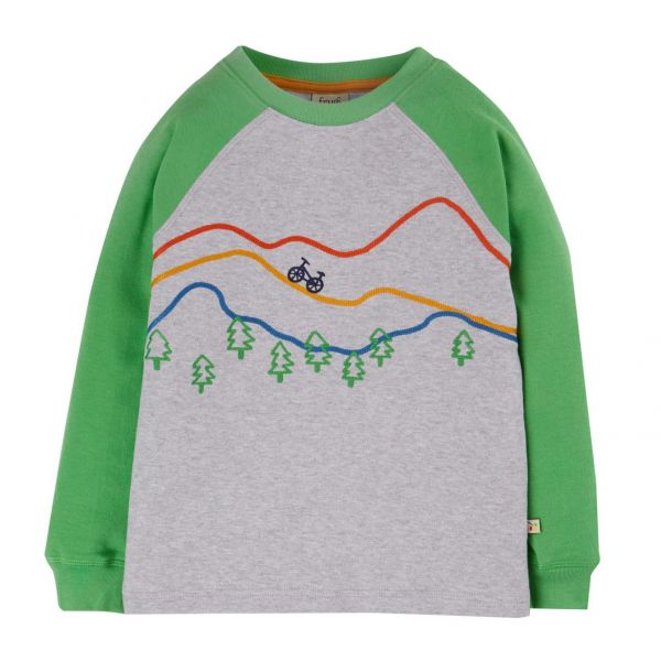Jake Applique Raglan Top - Langarmshirt