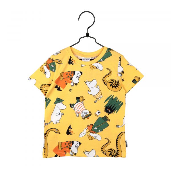 MARTINEX - GRASSLAND T- SHIRT - MOOMIN KURZARM T- SHIRT - YELLOW