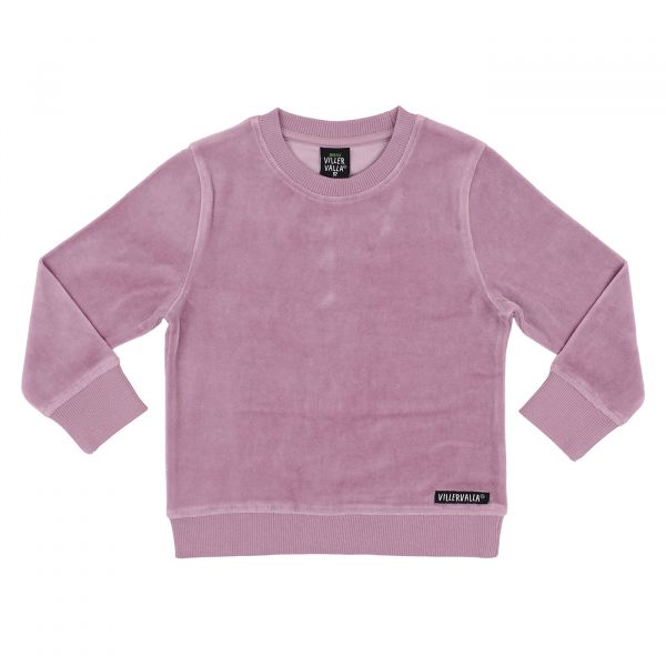 VILLERVALLA - SWEATSHIRT - VELOUR PULLOVER