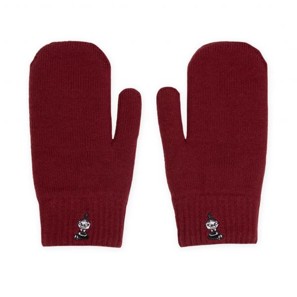 NORDIC BUDDIES - LITTLE MY DAMEN- WINTER FÄUSTLINGE - HANDSCHUHE ERWACHSENE - BURGUNDY