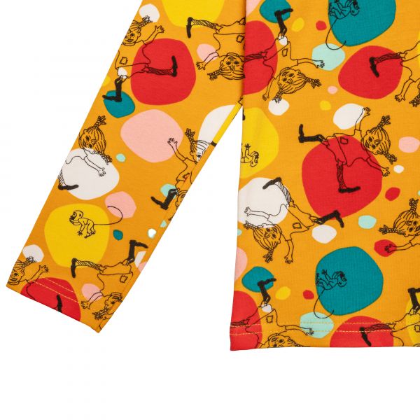 MARTINEX - CARTWHEEL SHIRT - PIPPI LANGSTRUMPF LANGARMSHIRT - ORANGE