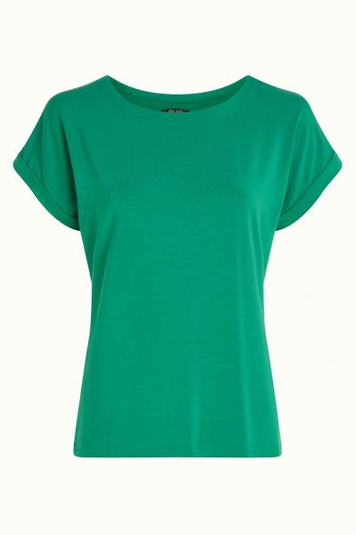 KING LOUIE - ARIA TOP CAPRICE - DAMEN KURZARM OBERTEIL - SIMPLY GREEN