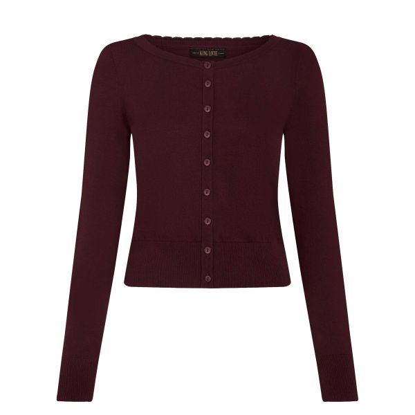 KING LOUIE - UTE CARDI CLUB - DAMEN STRICKJACKE