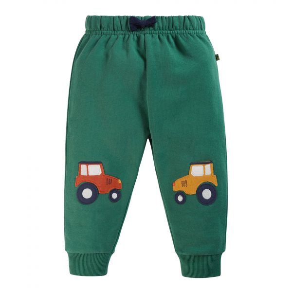 FRUGI - SWITCH CHARACTER CRAWLERS - SWEATHOSE MIT APPLIKATIONEN - HOLLY GREEN/TRACTORS