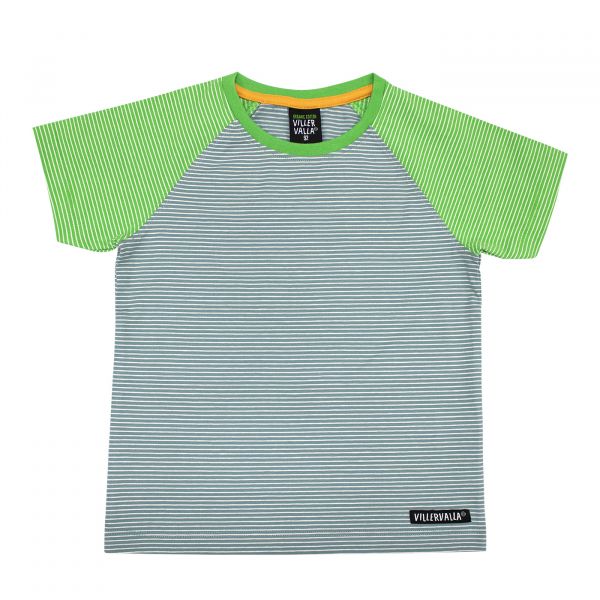 VILLERVALLA - RELAXED T- SHIRT S/S - BIO KURZARM T- SHIRT - PETUNIA/TANGO