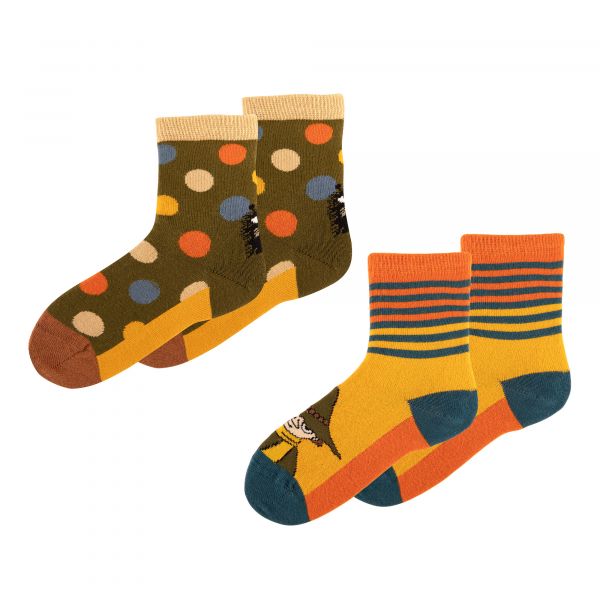 MARTINEX - SNUFKIN SOCKS - SOCKEN IN 2-ER PACK - YELLOW