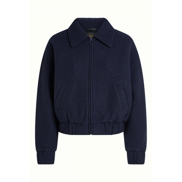 KING LOUIE - FAY JACKET KENNEDY - DAMEN FLEECEJACKE - EVENING BLUE