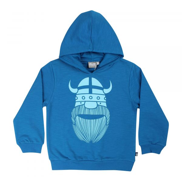 DANEFAE - ORGANIC - DANERED WOOD HOODIE - LANGARM KAPUZENPULLOVER