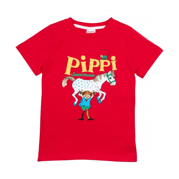MARTINEX - PIPPI LOGO T-SHIRT - KURZARM T- SHIRT