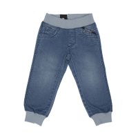 VILLERVALLA - RELAXED JEANS - WEICHE HOSE MIT ELASTISCHEM BUND - INDIGO WASH/FOSSIL VILLERVALLA - RELAXED JEANS - WEICHE HOSE MIT ELASTISCHEM BUND - INDIGO WASH/FOSSIL