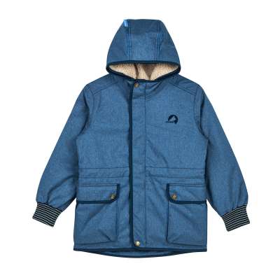 FINKID KAMU ICE OUTDOORJACKE MIT ZIP- STEPPFUTTER UND