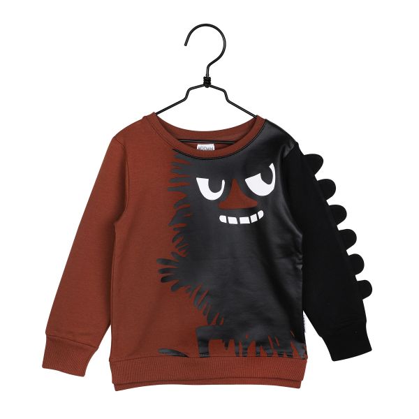 MARTINEX - STINKY SWEATSHIRT - LANGARM PULLOVER - BURG