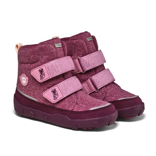 AFFENZAHN - WOLLE COMFY - WINTERSTIEFEL - OTTER/ROSA