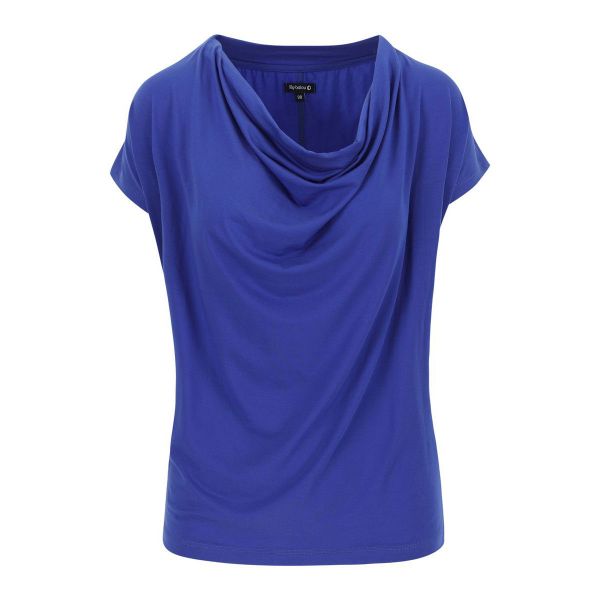 LILY BALOU - ISLA DRAPPED TOP - DAMEN KURZARM OBERTEIL