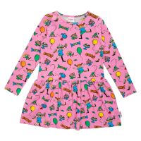 MARTINEX - PARTY PIPPI DRESS DRESS - LANGARM KLEID - PINK MARTINEX - PARTY PIPPI DRESS DRESS - LANGARM KLEID - PINK