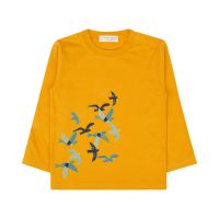 Yellow/Bird Print