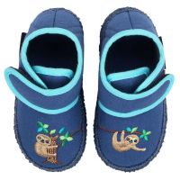NANGA - KINDER HAUSSCHUHE - FAULTIER - BLAU NANGA - KINDER HAUSSCHUHE - FAULTIER - BLAU