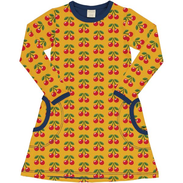 MAXOMORRA - DRESS LS - BIO Kleid LANGARMKLEID