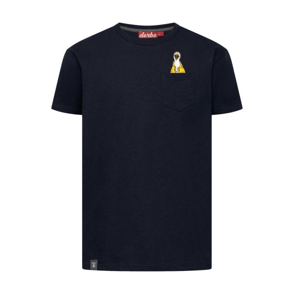 DERBE - SCHREIMÖWE_POCKET - HERREN T-SHIRT