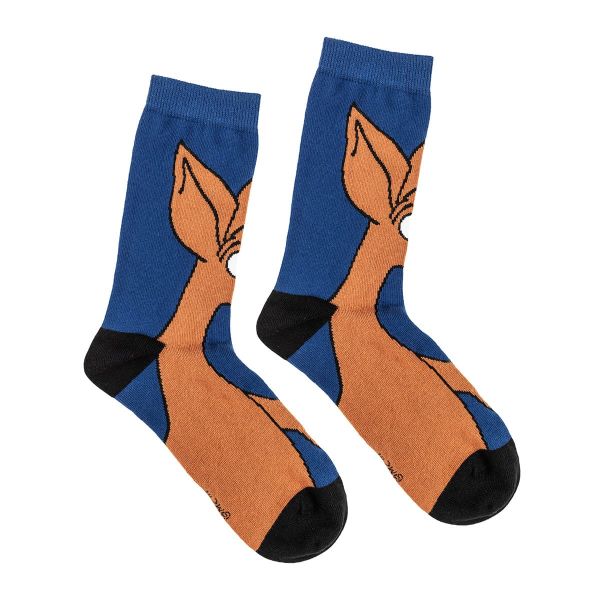 MARTINEX - SMILING SNIFF SOCKS - DAMEN UND HERRENSOCKEN - DARKBLUE